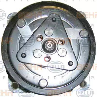 HELLA 8FK 351 135-141 - Компресор, кондиціонер autozip.com.ua