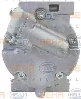 HELLA 8FK 351 129-091 - Компресор, кондиціонер autozip.com.ua