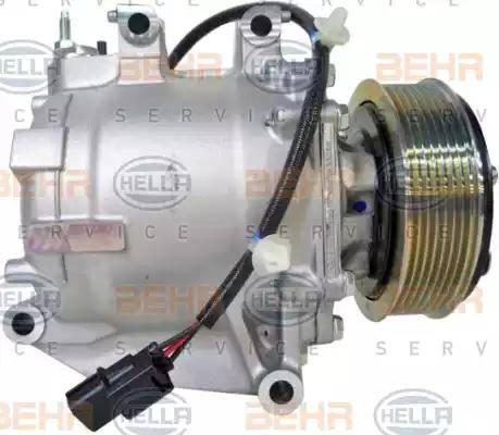 HELLA 8FK 351 121-061 - Компресор, кондиціонер autozip.com.ua