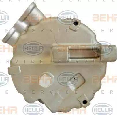 HELLA 8FK 351 128-541 - Компресор, кондиціонер autozip.com.ua