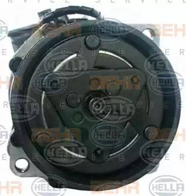 HELLA 8FK 351 127-361 - Компресор, кондиціонер autozip.com.ua