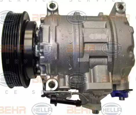 HELLA 8FK 351 176-051 - Компресор, кондиціонер autozip.com.ua