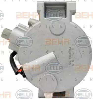 HELLA 8FK 351 176-701 - Компресор, кондиціонер autozip.com.ua