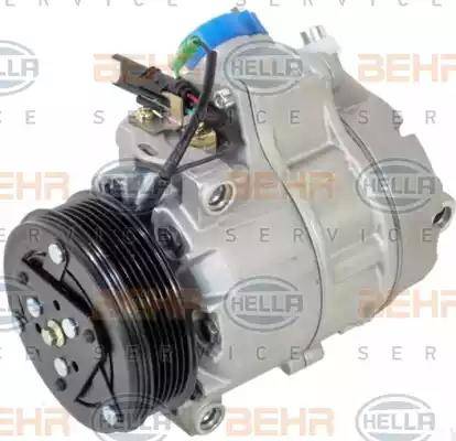 HELLA 8FK 351 340-941 - Компресор, кондиціонер autozip.com.ua