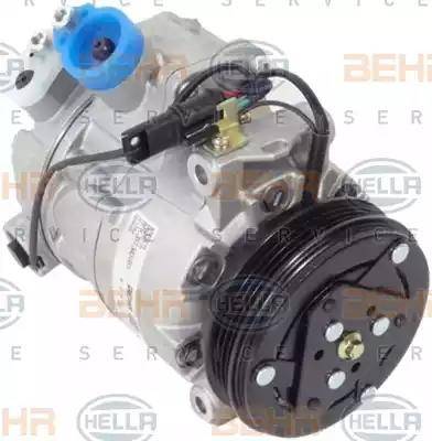 HELLA 8FK 351 340-951 - Компресор, кондиціонер autozip.com.ua