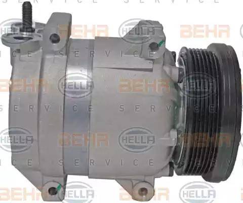 HELLA 8FK 351 340-191 - Компресор, кондиціонер autozip.com.ua