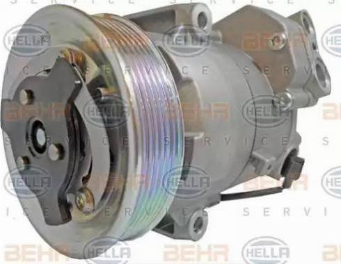 HELLA 8FK 351 340-861 - Компресор, кондиціонер autozip.com.ua