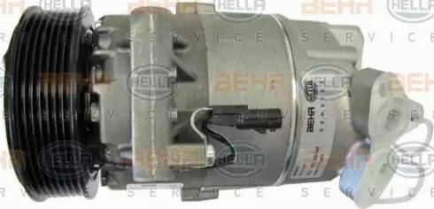 HELLA 8FK 351 340-341 - Компресор, кондиціонер autozip.com.ua