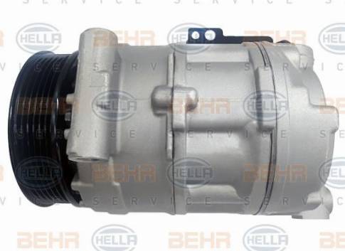 HELLA 8FK 351 316-691 - Компресор, кондиціонер autozip.com.ua