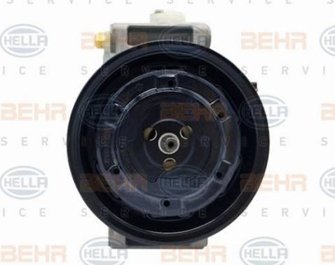 HELLA 8FK 351 316-691 - Компресор, кондиціонер autozip.com.ua