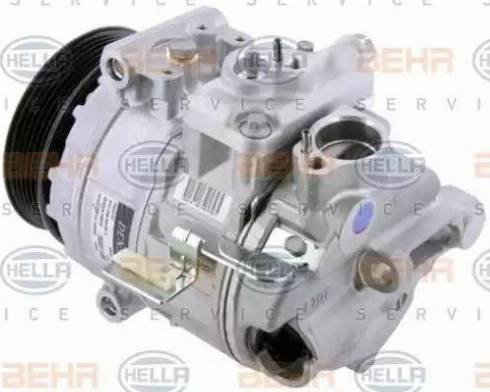 HELLA 8FK 351 316-191 - Компресор, кондиціонер autozip.com.ua