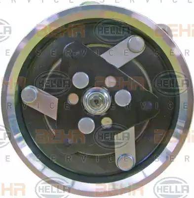 HELLA 8FK 351 316-121 - Компресор, кондиціонер autozip.com.ua