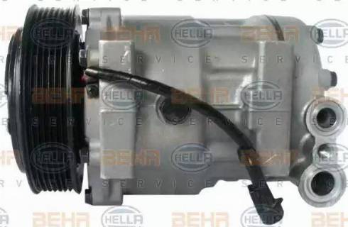 HELLA 8FK 351 316-711 - Компресор, кондиціонер autozip.com.ua