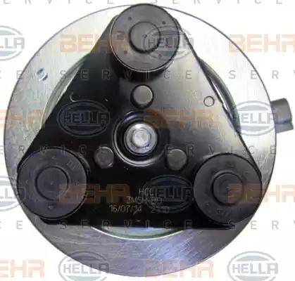 HELLA 8FK 351 334-071 - Компресор, кондиціонер autozip.com.ua