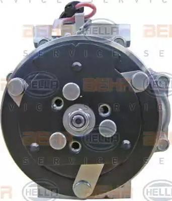 HELLA 8FK 351 334-251 - Компресор, кондиціонер autozip.com.ua