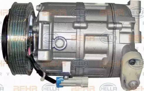 HELLA 8FK 351 322-101 - Компресор, кондиціонер autozip.com.ua