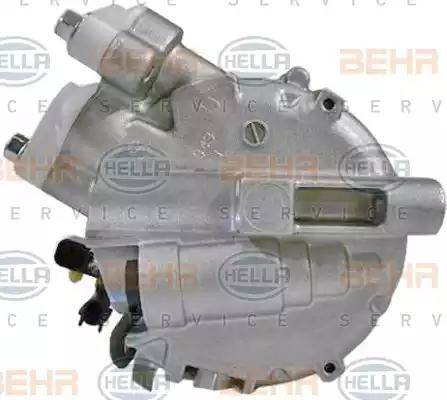 HELLA 8FK 351 322-321 - Компресор, кондиціонер autozip.com.ua