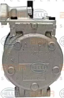 HELLA 8FK 351 273-451 - Компресор, кондиціонер autozip.com.ua