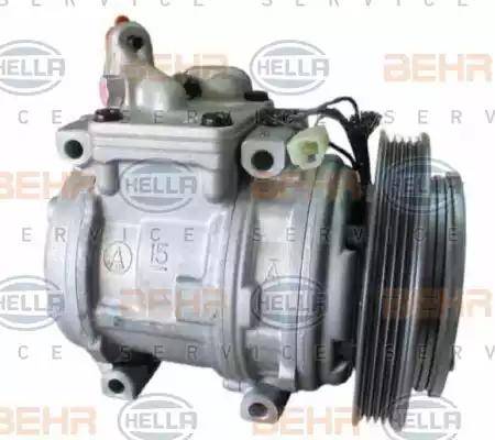 HELLA 8FK 351 273-311 - Компресор, кондиціонер autozip.com.ua