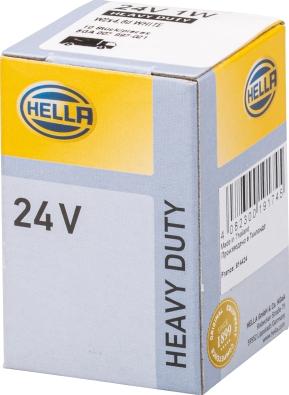 HELLA 8GA 007 997-021 - Лампа розжарювання, освітлення щитка приладів autozip.com.ua