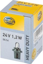 HELLA 8GA 007 997-071 - Лампа розжарювання, освітлення щитка приладів autozip.com.ua