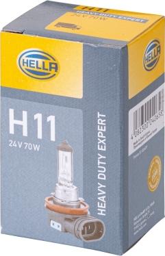 HELLA 8GH 008 358-251 - Лампа розжарювання, протитуманні фари autozip.com.ua