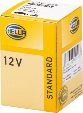 HELLA 8GP 002 066-121 - Лампа розжарювання, Освітлення салону autozip.com.ua