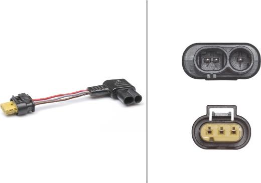 HELLA 8KA 009 429-901 - Адаптер акумуляторної батареї autozip.com.ua