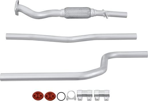HELLA 8LA 366 002-221 - Труба вихлопного газу autozip.com.ua