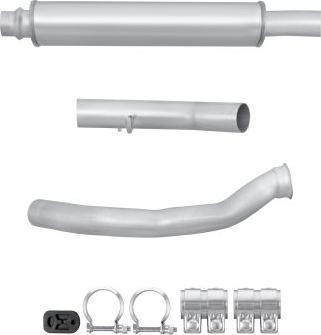 HELLA 8LB 366 021-501 - Предглушітель вихлопних газів autozip.com.ua