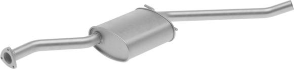 HELLA 8LC 366 024-571 - Середній глушник вихлопних газів autozip.com.ua