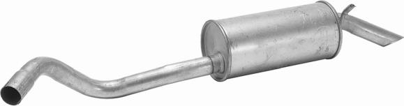 HELLA 8LC 366 024-001 - Середній глушник вихлопних газів autozip.com.ua