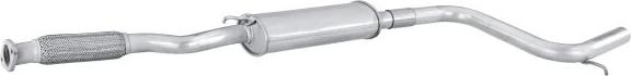 HELLA 8LC 366 024-121 - Середній глушник вихлопних газів autozip.com.ua