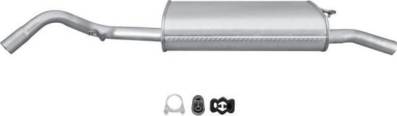 HELLA 8LD 366 030-241 - Глушник вихлопних газів кінцевий autozip.com.ua