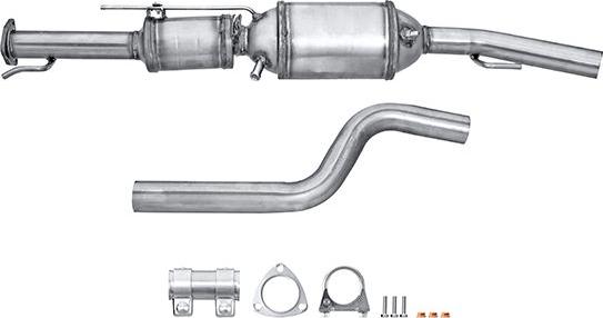 HELLA 8LH 366 080-741 - Сажі / частковий фільтр, система вихлопу ОГ autozip.com.ua