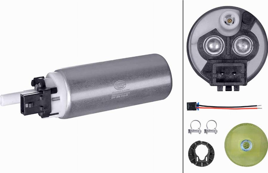 HELLA 8TF 358 312-251 - Паливний насос autozip.com.ua