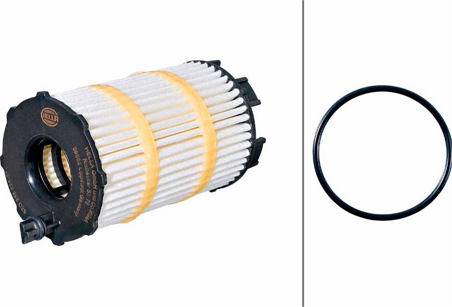 HELLA 8ZO 358 326-071 - Масляний фільтр autozip.com.ua