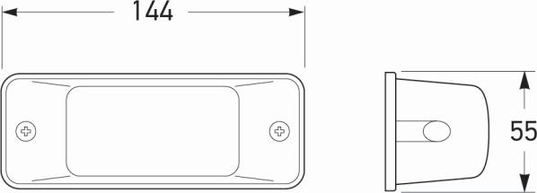 HELLA 2BM 006 692-022 - Додатковий проблисковий маячок autozip.com.ua