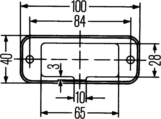 HELLA 2PF 009 514-001 - Гальмо вогонь autozip.com.ua