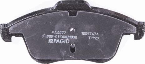 HELLA PAGID 8DB 355 015-041 - Гальмівні колодки, дискові гальма autozip.com.ua