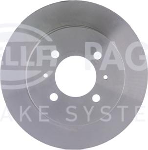 HELLA PAGID 8DD 355 105-141 - Гальмівний диск autozip.com.ua