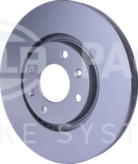 HELLA PAGID 8DD 355 108-371 - Диск гальмівний перед. 283x26 PSA C4-Berlingo-C3-Xsara-DS3-DS5-DS4-C5-2008-Partner-5008-3008-207-308-307-1007-Ranch-206 03-17 autozip.com.ua