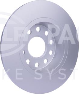 HELLA PAGID 8DD 355 116-971 - Диск гальмівний зад. 271.8x48.3 Audi A3 09--Seat Leon 05- autozip.com.ua