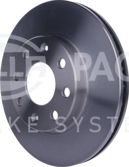 HELLA PAGID 8DD 355 111-341 - Диск гальмівний Chevrolet Aveo 236mm autozip.com.ua