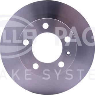HELLA PAGID 8DD 355 117-121 - Гальмівний диск autozip.com.ua