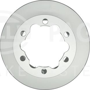 HELLA PAGID 8DD 355 129-991 - Гальмівний диск autozip.com.ua
