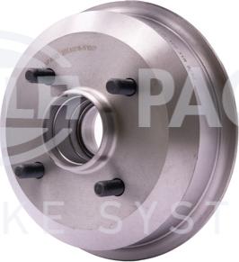 HELLA PAGID 8DT 355 300-161 - Гальмівний барабан autozip.com.ua