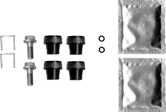 HELLA PAGID 8DZ 355 201-661 - Напрямна гільза, корпус скоби гальма autozip.com.ua