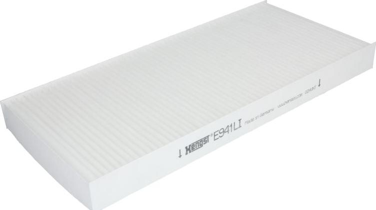 Hengst Filter E941LI - Фільтр, повітря у внутрішній простір autozip.com.ua