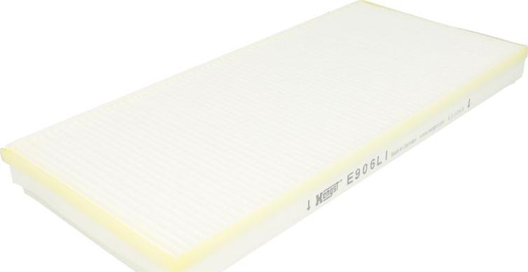 Hengst Filter E906LI - Фільтр, повітря у внутрішній простір autozip.com.ua